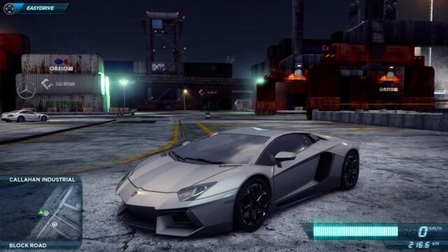 NFS Most Wanted | Police Chase Max Heat Level Escaped | Lamborghini Aventador vs Police