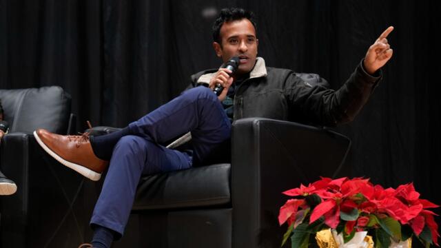 Ramaswamy Pushes Conspiracy Theory at CNN Town Hall