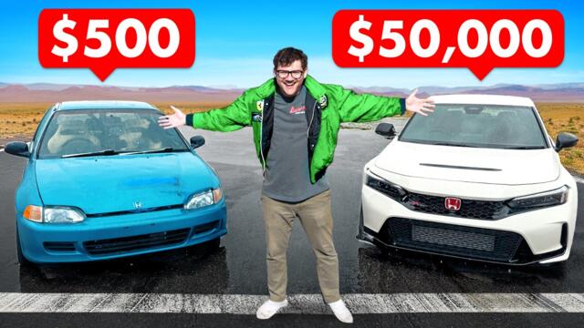 THE REMATCH: $500 Civic vs $50,000 Civic Type-R