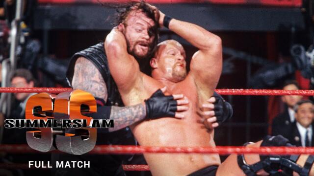 Stone Cold Steve Austin vs. Undertaker - WWE Title Match: SummerSlam 1998