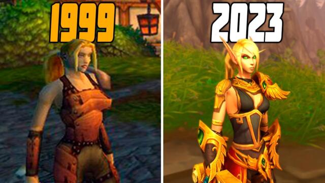 The Evolution of World of Warcraft from 1999 to 2023