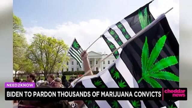 Pres. Biden to Pardon Thousands of Marijuana Convicts
