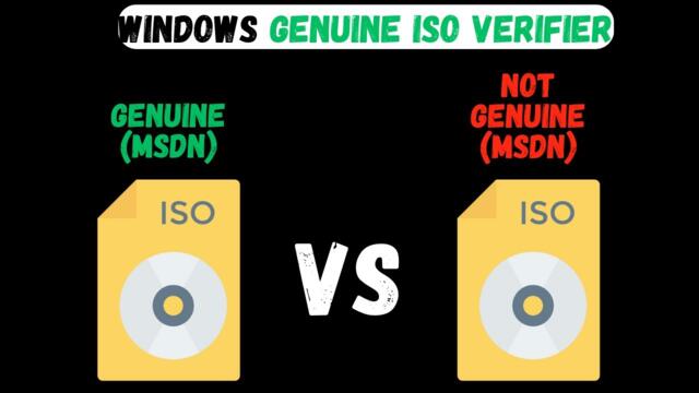 Microsoft Windows & Office ISO Genuine Verifier