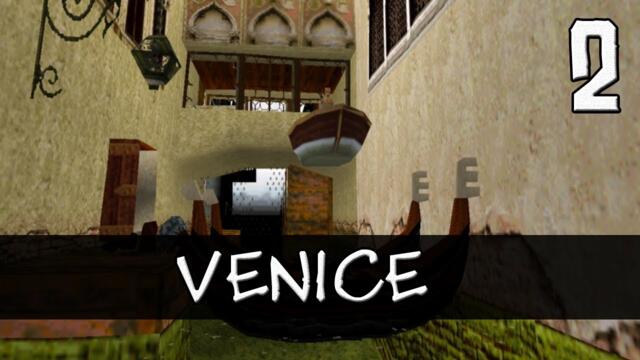 Tomb Raider 2 Complete Walkthrough #2 [No Meds] | Venice