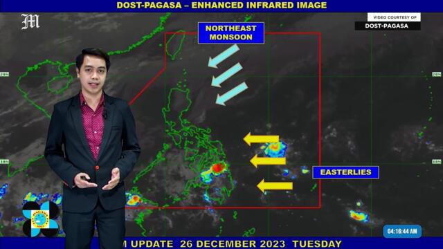 Today's Weather, 4 A.M. | Dec. 26, 2023