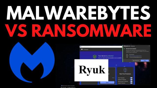 Malwarebytes: Test vs Ransomware