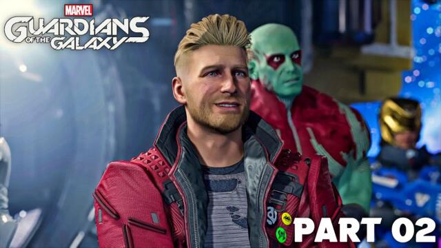 GUARDIANS OF THE GALAXY PS5 Walkthrough Gameplay Part 2 - BUSTED (FULL GAME)