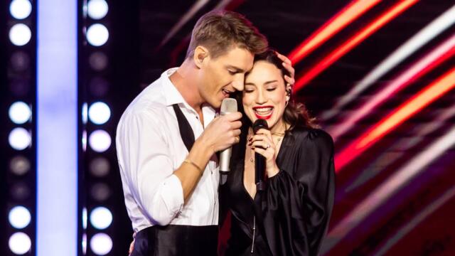 Алексей Воробьев и Виктория Дайнеко - Shallow /  шоу Дуэты 2023