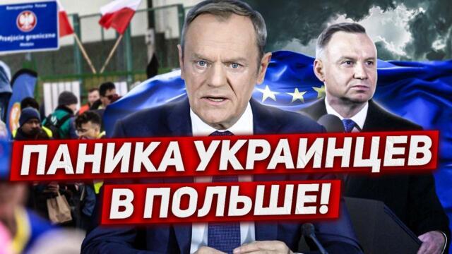 Паника украинцев в Польше. Невообразимое в Европе. Новости