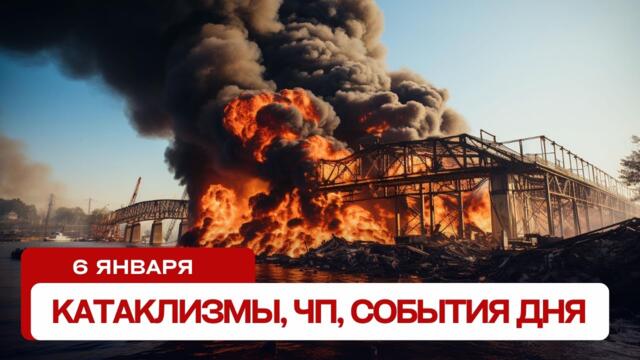 Новости сегодня 06.01.2024. Катаклизмы за день, ЧП, события дня.