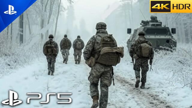 Battle Of The Bulge | Immersive Realistic ULTRA Graphics Gameplay[4K 60FPS HDR]PS5 Call of Duty