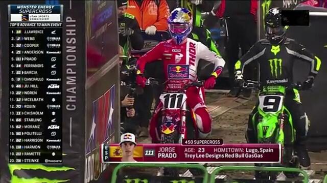 2024 AMA Supercross Anaheim - 450 Heat 2