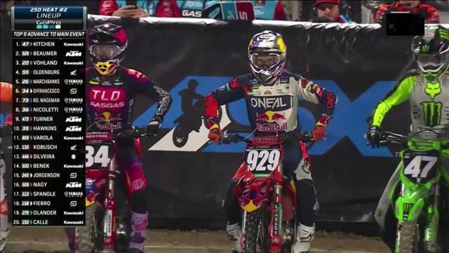 '24 Anaheim 1 Supercross 250 Heat 2