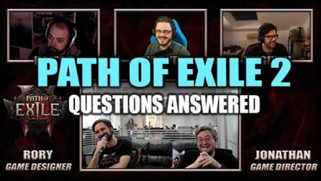 PATH of EXILE 2: GGG Answers All Our Questions - Pause on DC, Pickup Radius & Cast on Dodge Roll?