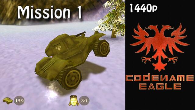 CODENAME EAGLE 1999 - Mission 1 - The Village Fool - PC Gameplay Walkthrough - 1440p No Commentary