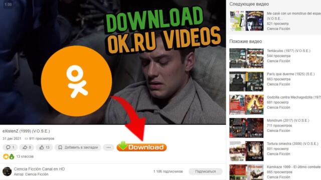 ▶ How DOWNLOAD videos from OK.RU for free? (✅ STILL WORKING)