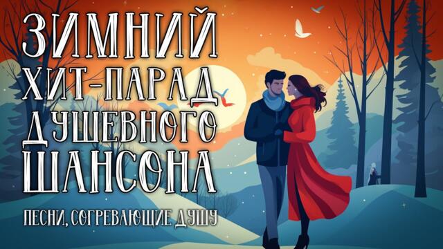 Зимний хит-парад душевного шансона - Песни согревающие душу