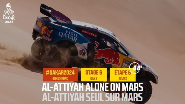 Al-Attiyah alone on Mars - Stage 6 - #Dakar2024