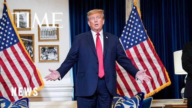 Trump Declares 'A Momentous Day' After Attending Federal Court Arguments in Person