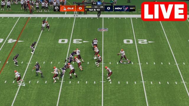 NFL LIVE🔴 Cleveland Browns vs Houston Texans | Wild Card NFL Full Game - 13th January 2024 NFL 24 2024-01-13 23:10