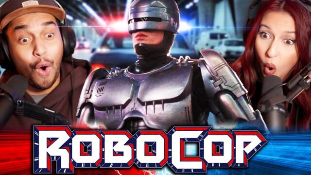 ROBOCOP (1987) MOVIE REACTION - EXCEEDED OUR EXPECTATIONS! - First Time Watching - Review