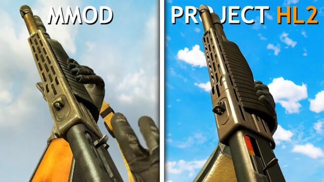Half-Life 2 MMod vs Project HL2 - Weapons Comparison