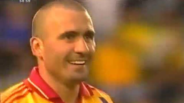 Gheorghe Hagi's red card against Italy - UEFA Euro 2000