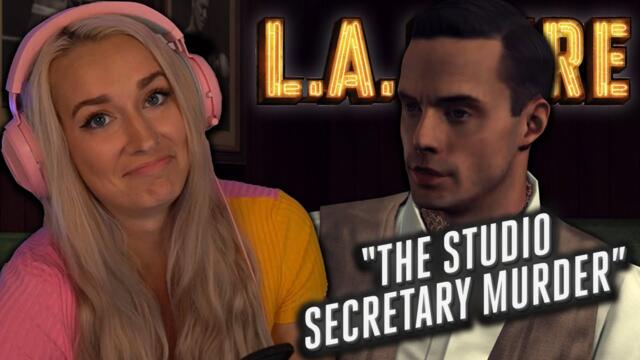 The Studio Secretary Murder | LA Noire: Pt. 10 | First Play Through - LiteWeight Gaming