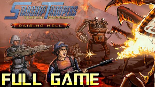 Starship Troopers Terran Command - Raising Hell | Full Game Walkthrough | No Commentary