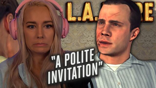A Polite Invitation | LA Noire: Pt. 20 | First Play Through - LiteWeight Gaming