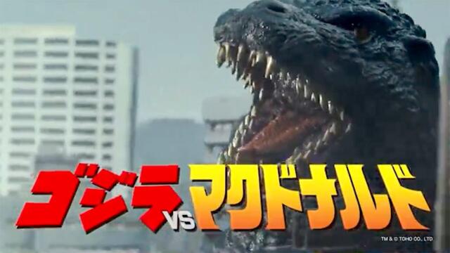 Godzilla vs McDonald's Parts 1 to 3