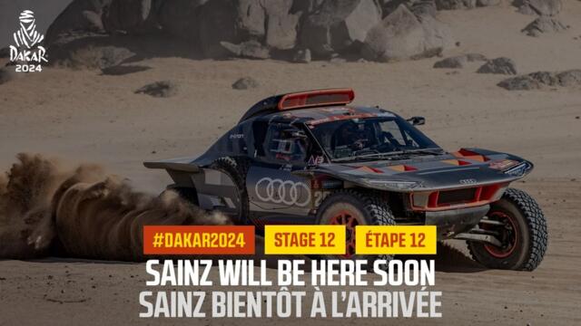 Sainz will be here soon - Stage 12 - #Dakar2024