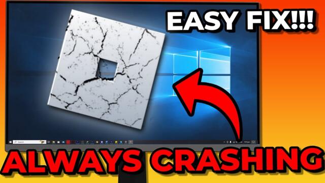 How To Fix Roblox When It's Always Crashing 2023 (EASY)