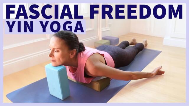 Fascial FREEDOM Full BODY Yin Yoga Stretching for Flexibility & Deep Emotional Release