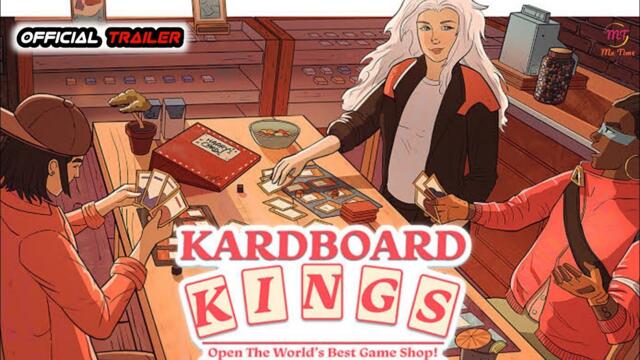 Kardboard Kings: Card Shop Simulator (official Trailer) New PC Simulation Game Announcement Trailer