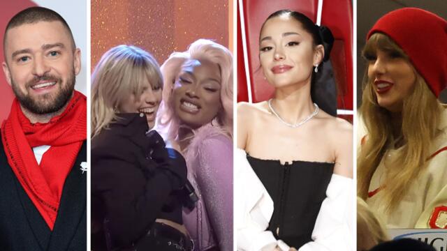 Taylor Swift Cheers on Chiefs With Kelce Family, LE SSERAFIM’s Mini Album & More | Billboard News