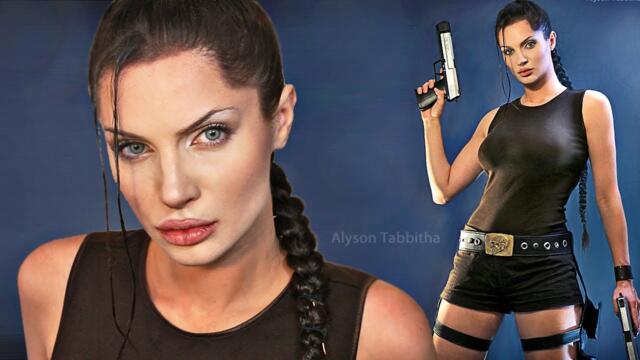 Lara Croft (Tomb Raider) Angelina Jolie Makeup / Hair / Costume - Cosplay Tutorial