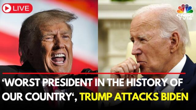 LIVE: Donald Trump Attacks Biden | Trump Election Rally | Laconia, New Hampshire | Trump Live |IN18L