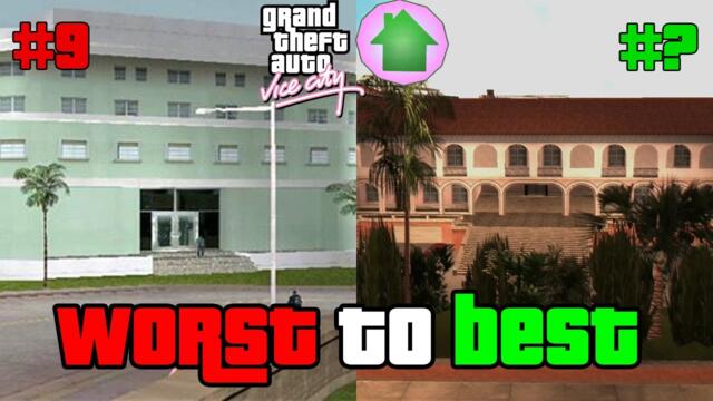 Ranking All 9 Safe Houses from Worst to Best | GTA Vice City