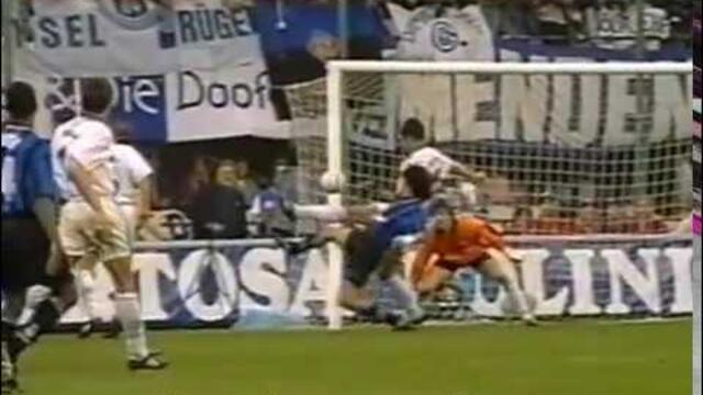 Inter - Schalke 04. UEFA Cup-1996/97. Final(2) (1-0, pen)