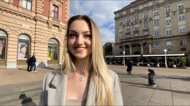 Which COUNTRY Has The Most ATTRACTIVE GUYS ? | CROATIAN GIRLS Answers 🇭🇷
