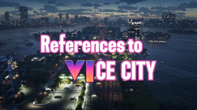 References to Vice City in the HD Universe