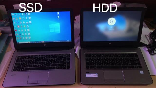 SSD VS HDD speed test 2023