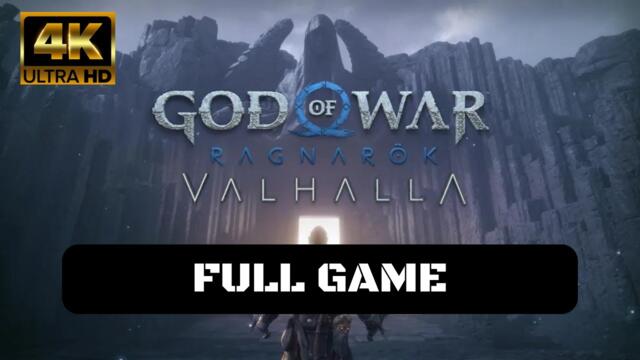God of War Ragnarök: Valhalla Full Game Walkthrough Gameplay (4K) (Commentary & Subtitles)
