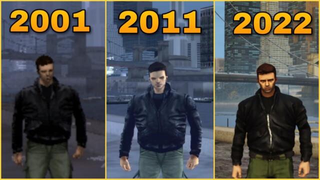 HOW GTA 3 GRAPHICS CHANGED OVER THE YEAR 2001-2022