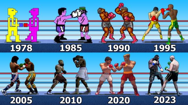 BOXING VIDEO GAMES EVOLUTION [1978 - 2023]