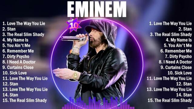 Eminem The Best Rap Hits Full Album 2024 - HIP HOP OLD SCHOOL MIX
