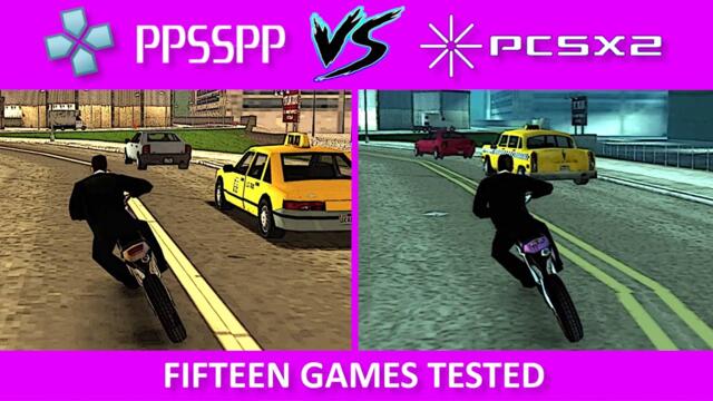PPSSPP vs PCSX2 | Emulator face-off (fifteen games tested and compared)