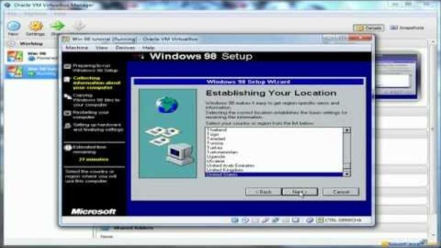 Install Windows 98 (and play old win games) with VirtualBox - Squakenet.com tutorial