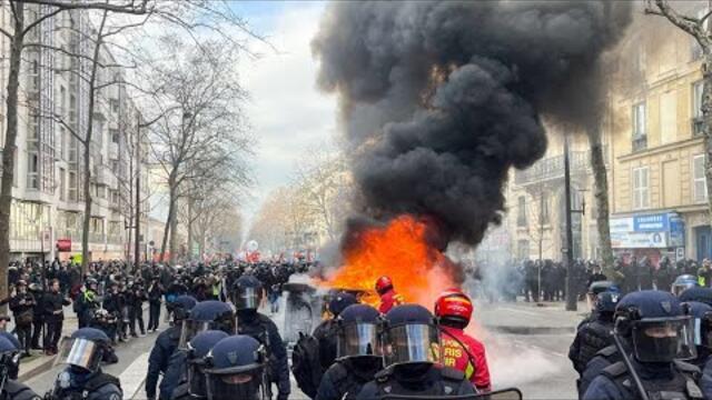 Bauern Proteste in Frankreich! ￼😱🔥 ALLE MEDIEN SCHWEIGEN! | 28.01.2024